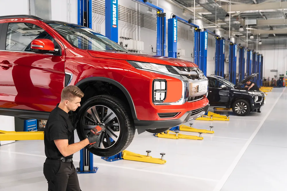 $29.95 Tire Rotation at West Mitsubishi Service Center